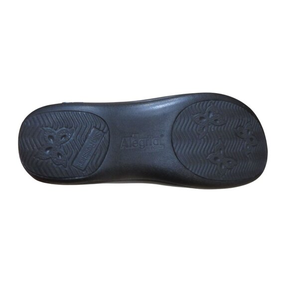 New, Alegria Keli Flutter Black Clog Mules Size 36 or 6 - Picture 6 of 6